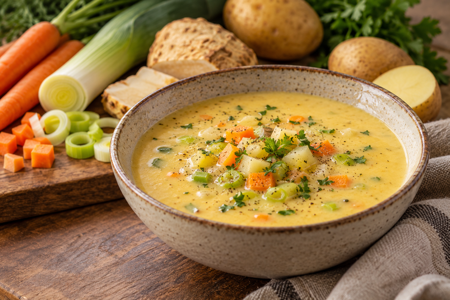 Mehr über den Artikel erfahren Gemüsecremesuppe